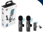 میکروفن یقه ای بی سیم مدل K9 Dual Type-C - Image 3