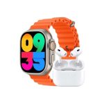 ساعت هوشمند Wisme مدل Ws10 Ultra2 به همراه ایرپاد