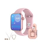 ساعت هوشمند Wisme مدل WS-X18 mini به همراه ایرپاد و زیورآلات