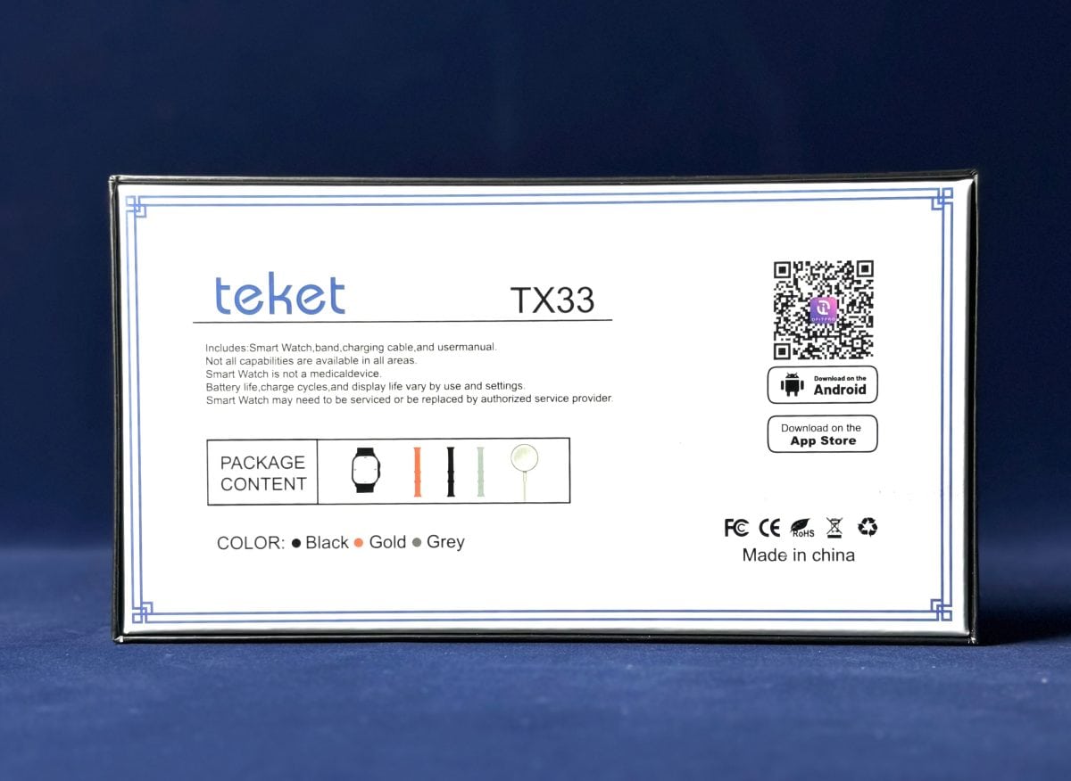 ساعت هوشمند Teket مدل TX33 Ultra - Image 5