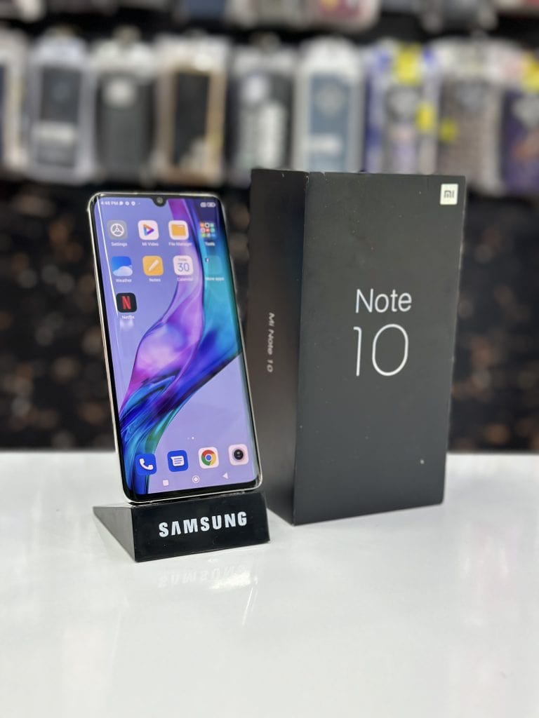 گوشی موبایل کارکرده شیائومی مدل Mi Note10