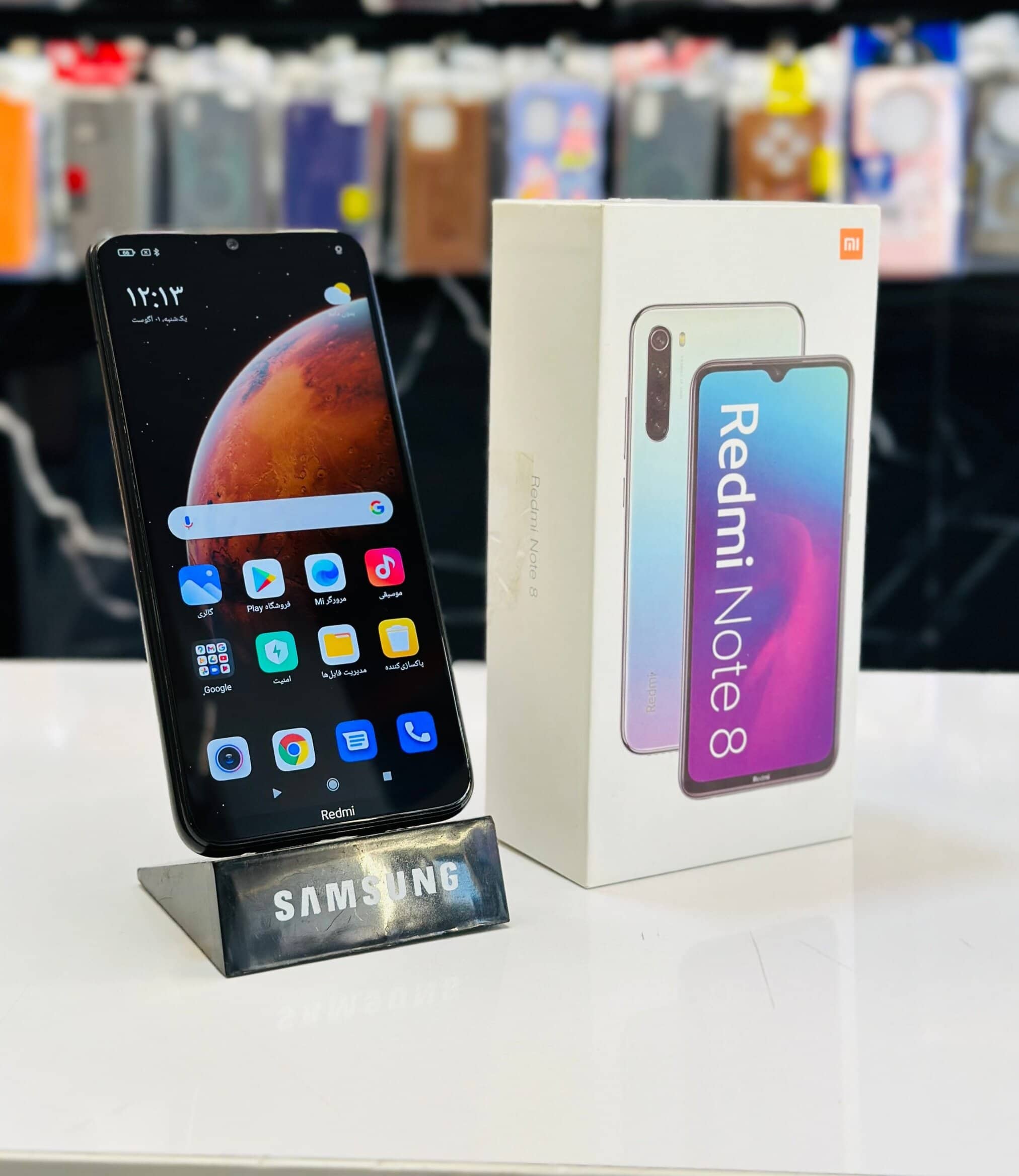 IMG_۲۰۲۵۰۶۲۶_۱۷۲۱۳۰ گوشی موبایل کارکرده شیائومی مدل Redmi Note8 حافظه 64 رم 4 نسخه گلوبال - Image 1