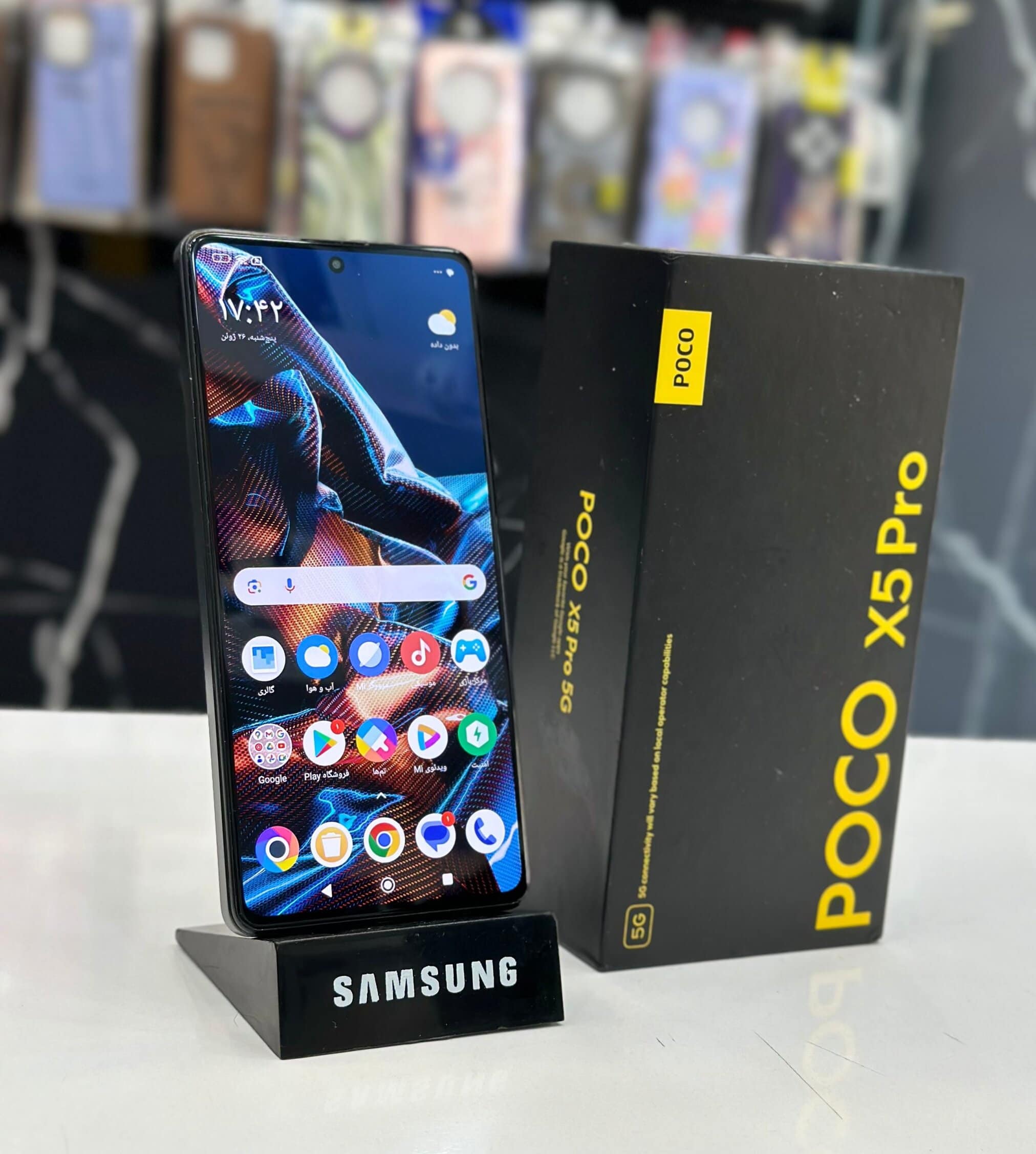 IMG_۲۰۲۵۰۶۲۶_۲۰۳۷۴۷ گوشی موبایل کارکرده شیائومی مدل Poco X5Pro نسخه گلوبال - Image 1