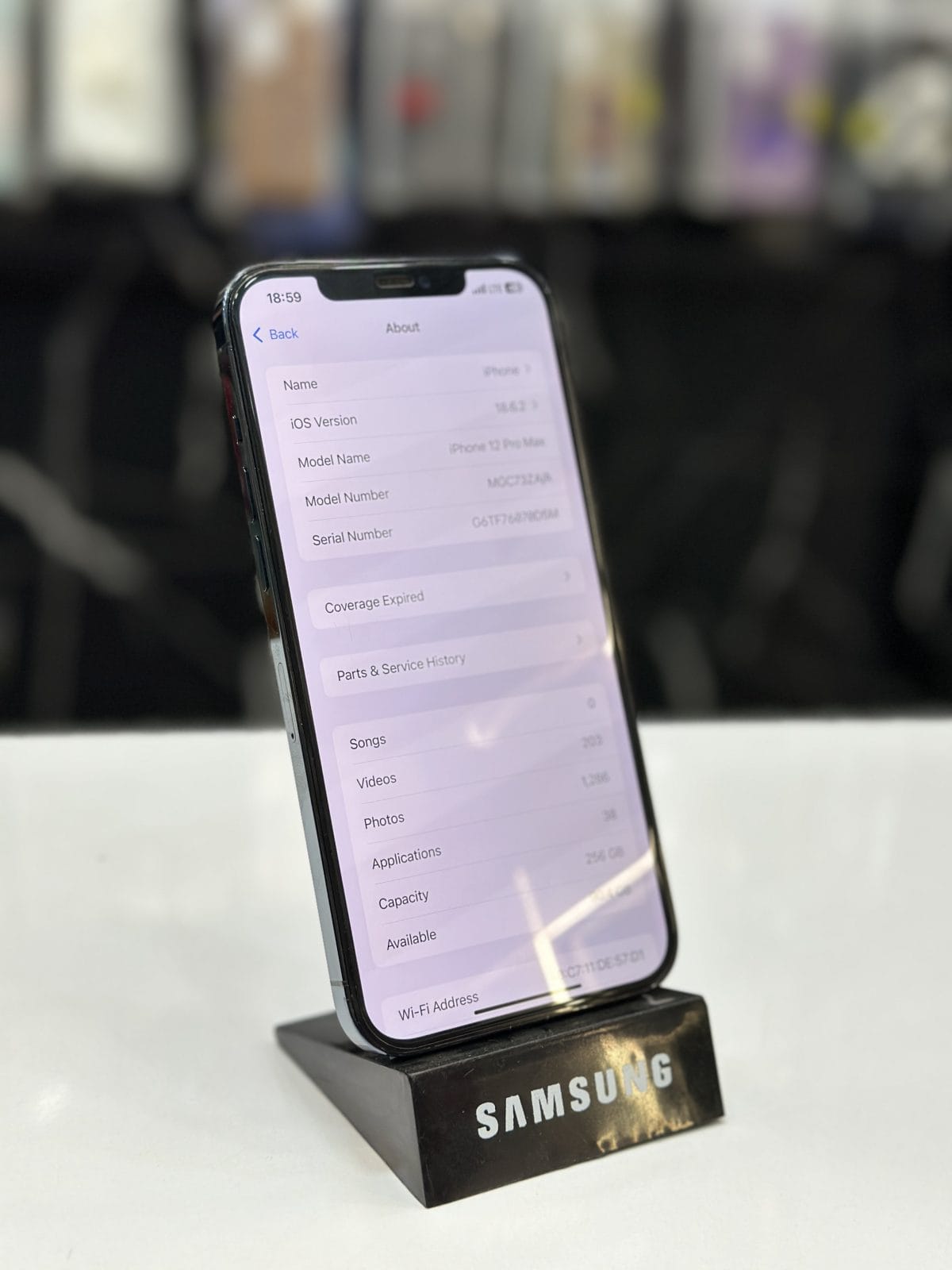 آیفون 12 پرو مکس کارکرده 256GB پارت Z/AA - Image 3