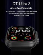 ساعت هوشمند DT NO.1 Ultra 3 AMOLED ضربان‌سنج اکسیژن‌سنج
