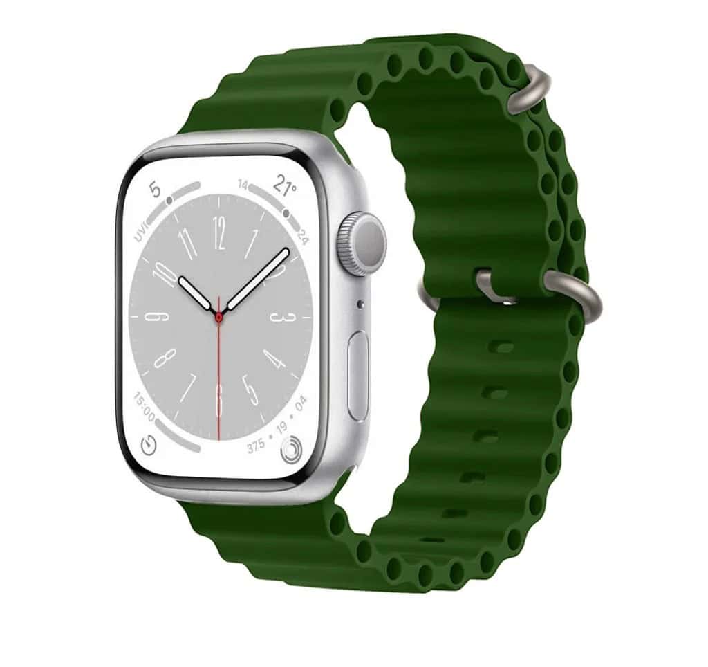 ساعت هوشمند مردانه KW32 Max بند فلزی ضدآب آلمانی سری 10