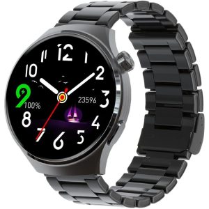 ساعت هوشمند ویزمی Wisme مدل X31 Max صفحه گرد آلومینیومی