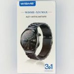 ساعت هوشمند ویزمی Wisme مدل X31 Max صفحه گرد آلومینیومی