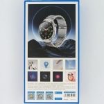ساعت هوشمند ویزمی Wisme مدل X31 Max صفحه گرد آلومینیومی