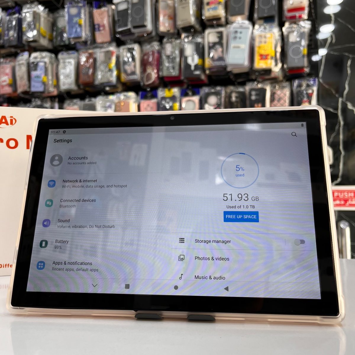 تبلت UMIIO مدل ۱۰ اینچ 17ProMax به همراه کیبورد و موس بیسیم حافظه نمایشی 1 ترابایت رم 16 گیگ - Image 11