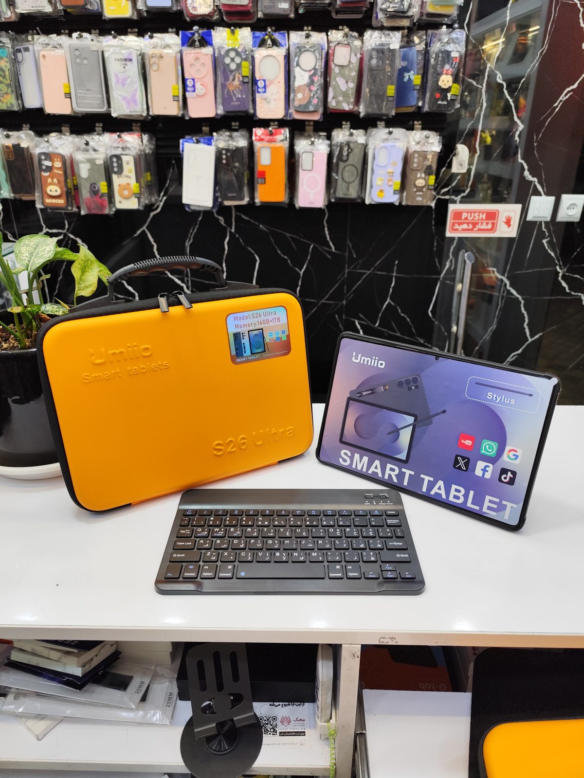 تبلت UMIIO مدل ۱۰ اینچ S26 ULTRA به همراه کیبورد و موس بیسیم حافظه نمایشی 1 ترابایت رم 16 گیگ - Image 20