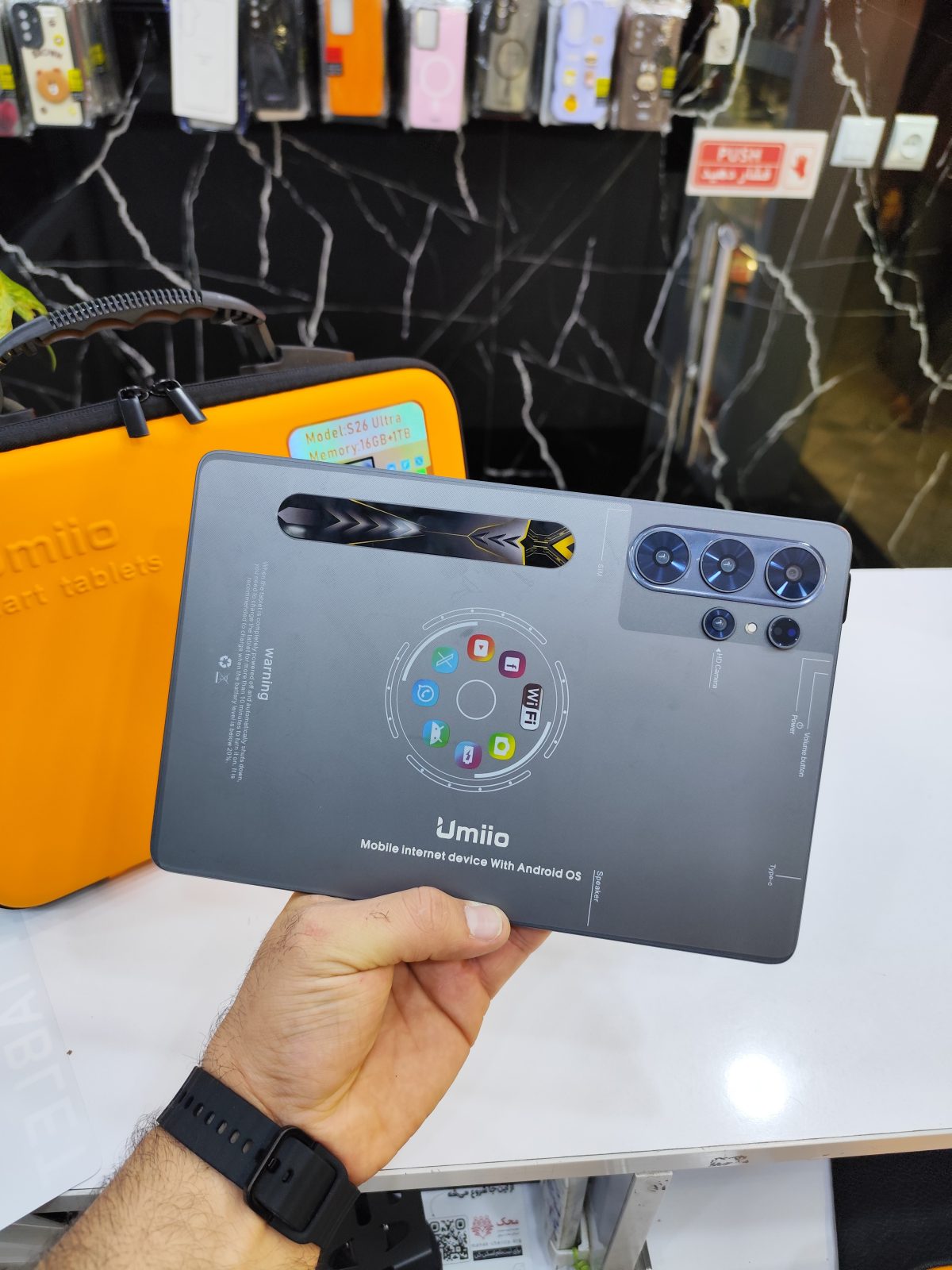 تبلت UMIIO مدل ۱۰ اینچ S26 ULTRA به همراه کیبورد و موس بیسیم حافظه نمایشی 1 ترابایت رم 16 گیگ - Image 17
