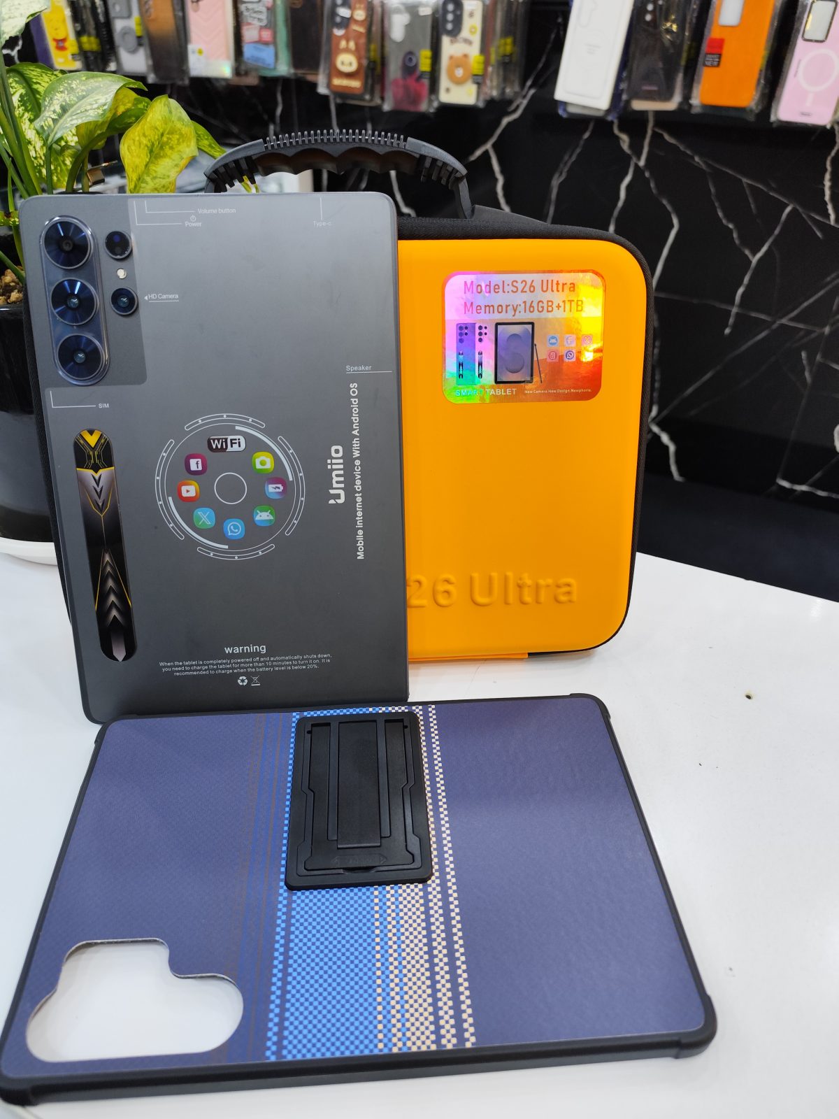 تبلت UMIIO مدل ۱۰ اینچ S26 ULTRA به همراه کیبورد و موس بیسیم حافظه نمایشی 1 ترابایت رم 16 گیگ - Image 19