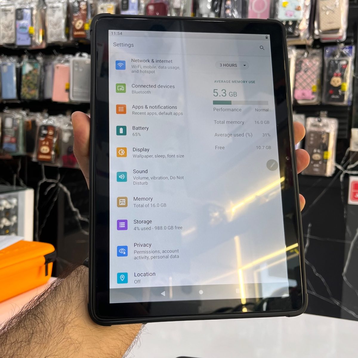 تبلت UMIIO مدل ۱۰ اینچ S26 ULTRA به همراه کیبورد و موس بیسیم حافظه نمایشی 1 ترابایت رم 16 گیگ - Image 8